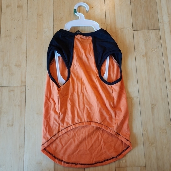 NWT Thrills & Chills Dog Halloween Tee Size Large L "Trick or Treat" Orange New - Picture 2 of 6